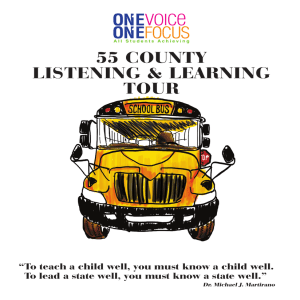 55 COUNTY LISTENING &amp; LEARNING TOUR