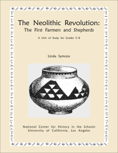 The  Neolithic  Revolution: Linda  Symcox