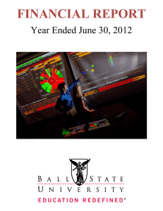 FINANCIAL REPORT Year Ended June 30, 2012