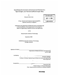 Quantifying the Economic and  Commercial  Potential of a