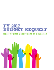 FY 2017 BUDGET REQUEST