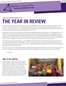 THE YEAR IN REVIEW W S