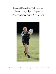 Enhancing Open Spaces, Recreation and Athletics