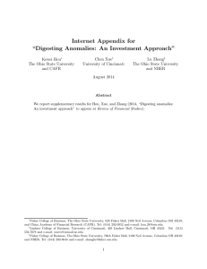 Internet Appendix for “Digesting Anomalies: An Investment Approach”