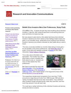 Research and Innovation Communications