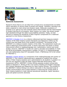 Statewide Assessments – TR   2 GRADE LESSON