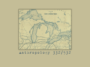 Anthropology 332/532