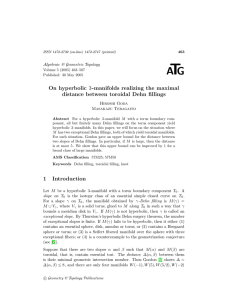 T A G 3-manifolds realizing the maximal