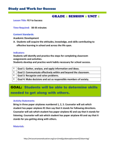 Study and Work for Success GRADE SESSION UNIT