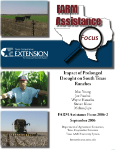 Assistance FARM Focus Impact of Prolonged