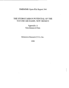 N M B M M R 344 THE HYDROCARBON POTENTIAL, OF THE NEW