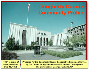 Dougherty County Community Profile