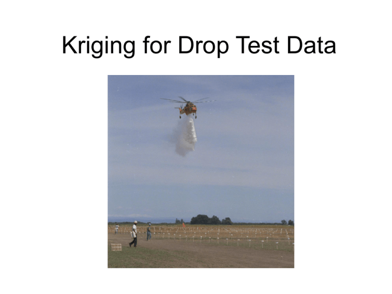 kriging-for-drop-test-data