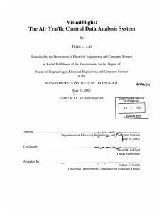 VisualFlight: The Air Traffic Control Data Analysis  System by C.