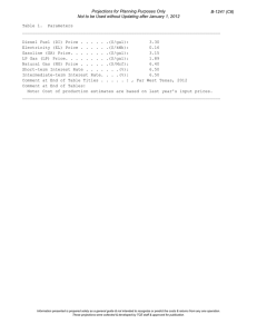 Projections for Planning Purposes Only B-1241 (C6)