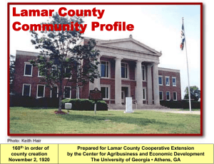 Lamar County Community Profile