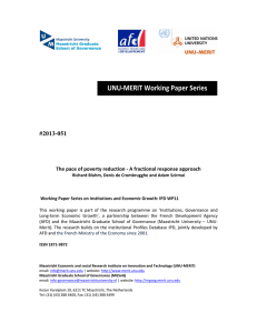 UNU‐MERIT Working Paper Series  #2013-051  