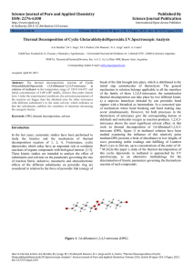 Science Journal of Pure and Applied Chemistry Published By ISSN: 2276-6308