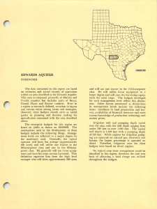 r EDWARDS AQUIFER