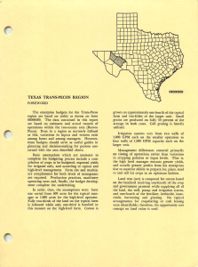 r TEXAS TRANS-PECOS REGION