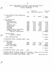 50 SMALL  GRAIN  GRAZING,  DRYLAND,  TEXAS ... ESTIMATED  COSTS  AND  RETURNS  PER ...