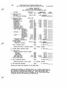 589  PROJECTIONS  FOR  PLANNING  PURPOSES ... NOT TO  BE  USED  WITHOUT  UPDATING... B-1241(C12)