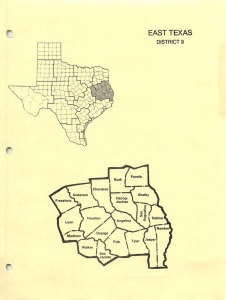 r EAST TEXAS DISTRICT 9