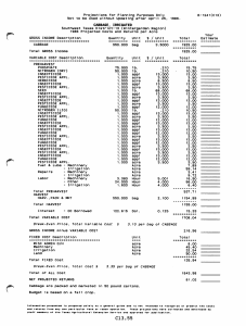 Projections  for  Planning  Purposes  Only B-1241(C13)