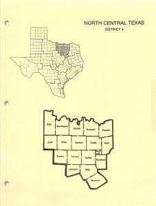 J _ NORTH CENTRAL TEXAS DISTRICT 4