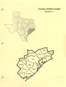 TEXAS UPPER COAST DISTRICT 11