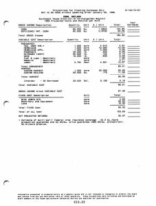 B-1241(C13) Projections  for  Planning  Purposes  Only 1988.