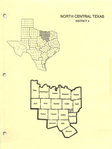 NORTH CENTRAL TEXAS DISTRICT 4
