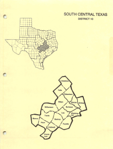 c SOUTH CENTRAL TEXAS DISTRICT 10