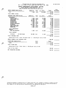 Projections  for  Planning  Purposes  Only B-1241(C10)