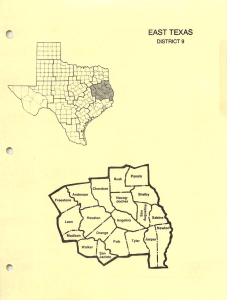 EAST TEXAS 444-4+4-1- --H--H-- DISTRICT 9