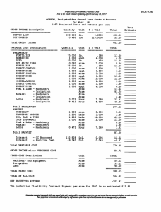 B-1241 (C06) Projections for Planning Purposes Only