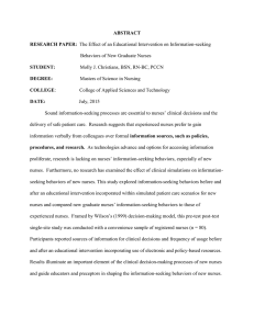 ABSTRACT RESEARCH PAPER: STUDENT: DEGREE: