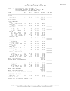 Projections for Planning Purposes Only B-1241 (C1&amp;2)