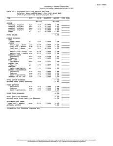 B-1241 (C1&amp;2)  Table 10.A  Estimated costs and returns per Acre