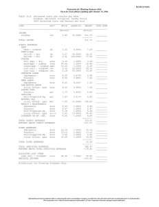 B-1241 (C1&amp;2) Projections for Planning Purposes Only