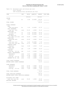 Projections for Planning Purposes Only B-1241 (C10)