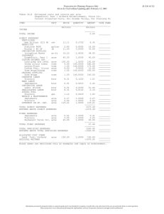 Projections for Planning Purposes Only B-1241 (C12)