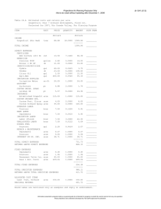 Projections for Planning Purposes Only B-1241 (C12)