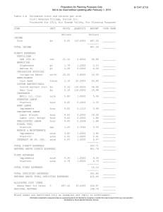 Projections for Planning Purposes Only B-1241 (C12)