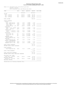 B-1241 (C3) Projections for Planning Purposes Only