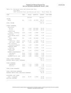 Projections for Planning Purposes Only B-1241 (C4)