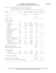 Projections for Planning Purposes Only B-1241 (L5)