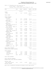 Projections for Planning Purposes Only B-1241 (C7)