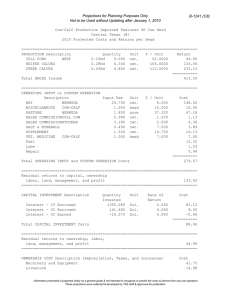 Projections for Planning Purposes Only B-1241 (C8)