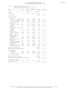 Projections for Planning Purposes Only B-1241 (C9)